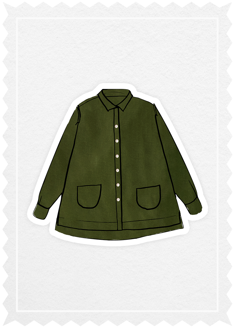 Velvet "Pocket Shirt"