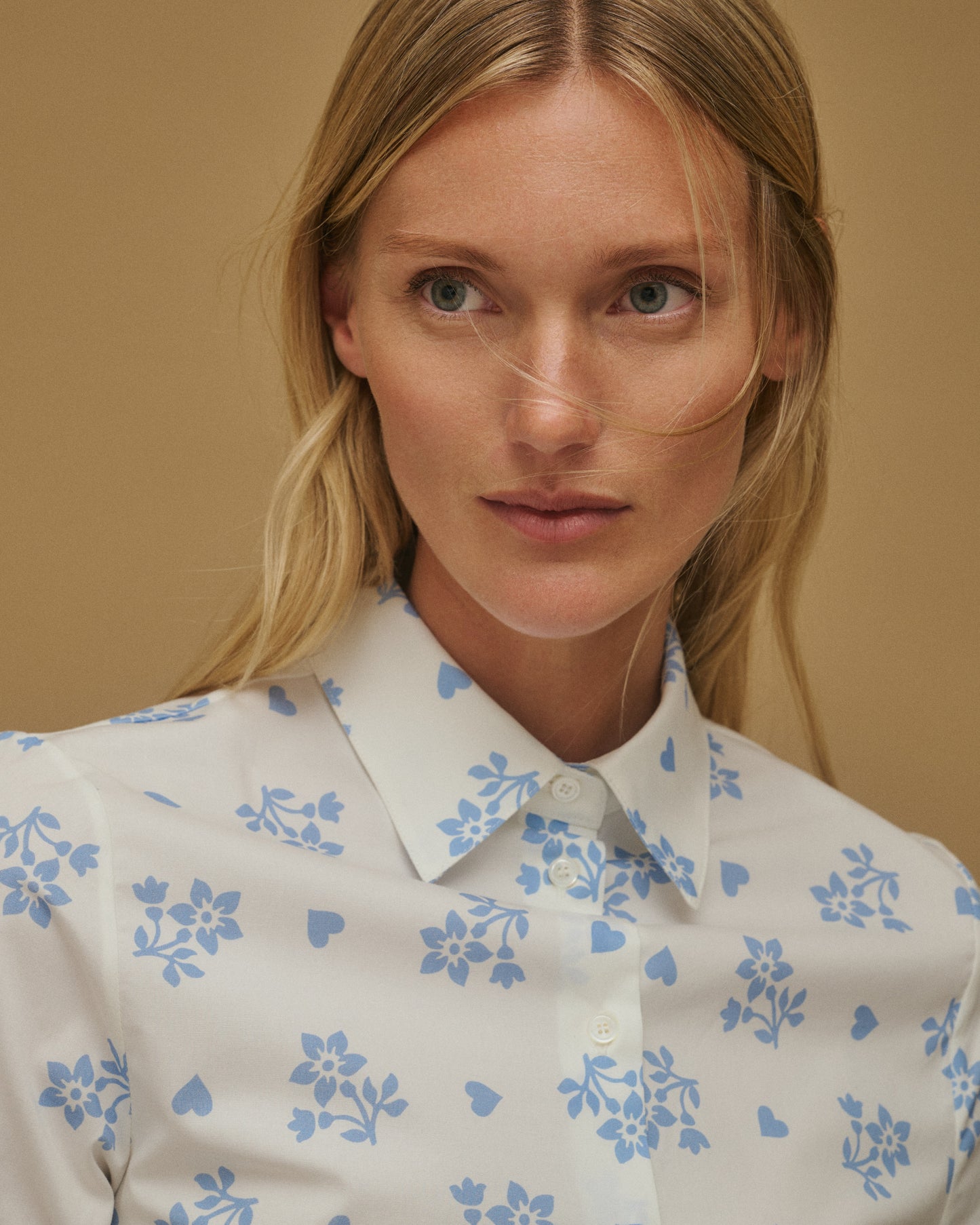 Flower Print 'Woman Shirt'