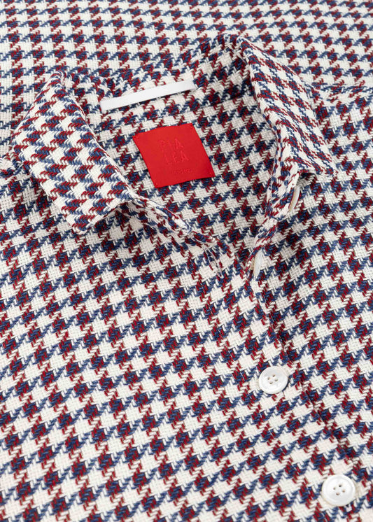 Pied De Poule 'Pocket Shirt'
