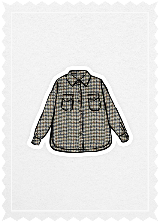 "Overshirt" in Harris Tweed
