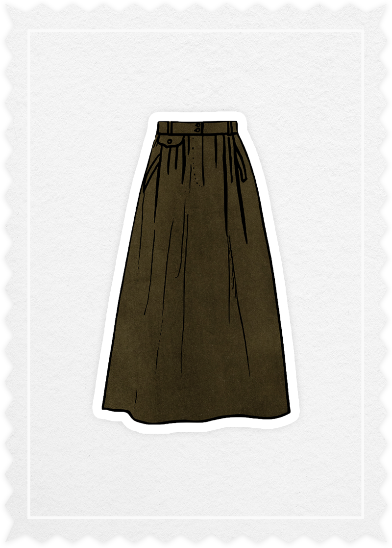 Velvet 'Rocking Skirt'